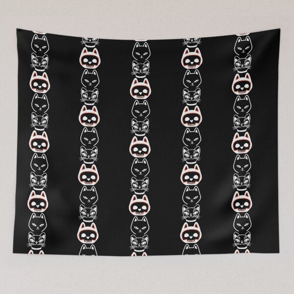 Item preview, Skull Black Kitty designed and sold by cuteCREEPshop.