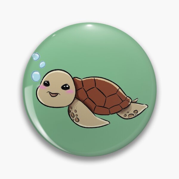 Item preview, Cute Sea Turtle (e) designed and sold by abi-tartle.