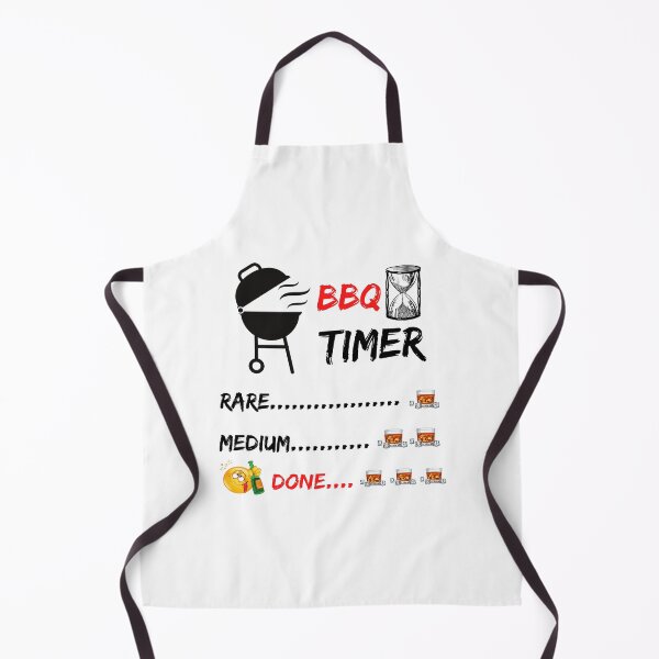 Item preview, Funny Whiskey BBQ Timer - Rare, Medium and Drunk Done. designed and sold by Passion Isles.