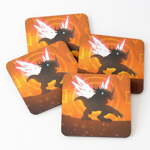 The King of Metal Coasters (Set of 4)