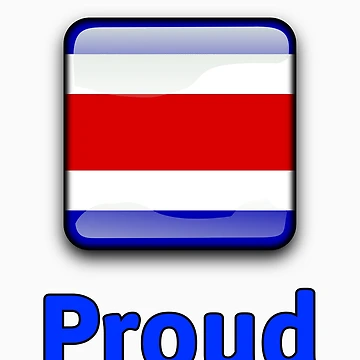 Artwork thumbnail, Proud Costa Rican by JungleJava