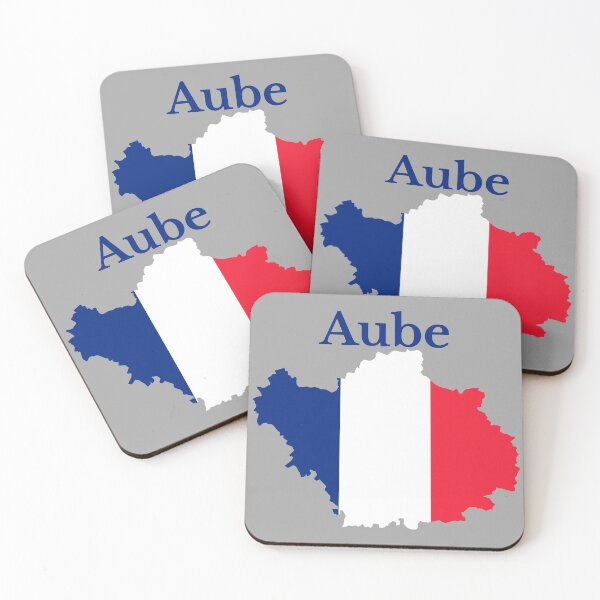 Aperçu de l'œuvre Carte de l'Aube, département français de la France créée et vendue par marosharaf.