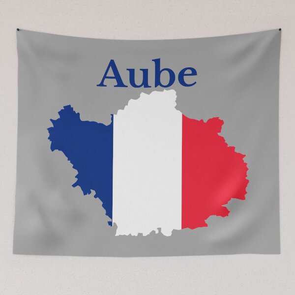 Aperçu de l'œuvre Carte de l'Aube, département français de la France créée et vendue par marosharaf.