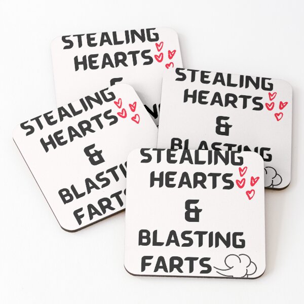 Item preview, Stealing Hearts and Blasting Farts designed and sold by Quadghouls.