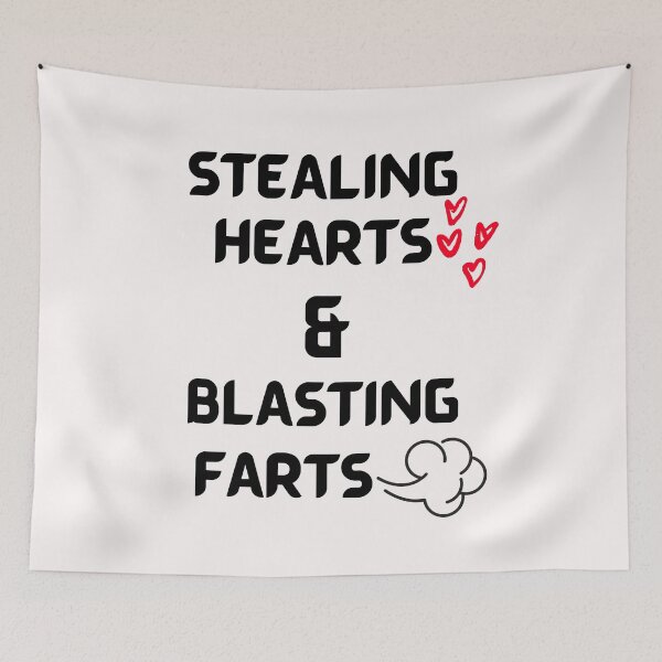 Item preview, Stealing Hearts and Blasting Farts designed and sold by Quadghouls.