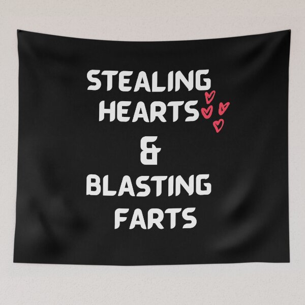 Item preview, Stealing Hearts and Blasting Farts designed and sold by Quadghouls.