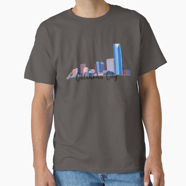 Item preview, Oklahoma City skyline designed and sold by molliehitt.
