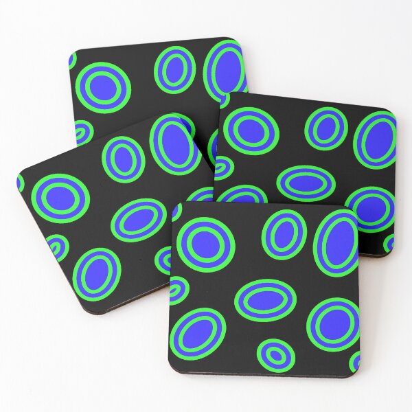 Item preview, Blue And Green Circles  designed and sold by Strings  Stan.