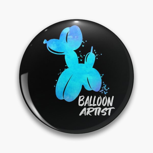Item preview, BALLOON ARTIST (BLUE OIL PAINT) designed and sold by jlomagic.