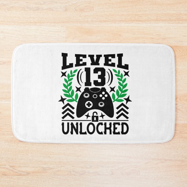 Item preview, Level 13 Unlocked, 13th Birthday, 13th quarantine birthday, gamer birthday  designed and sold by TwistedTeeCo.