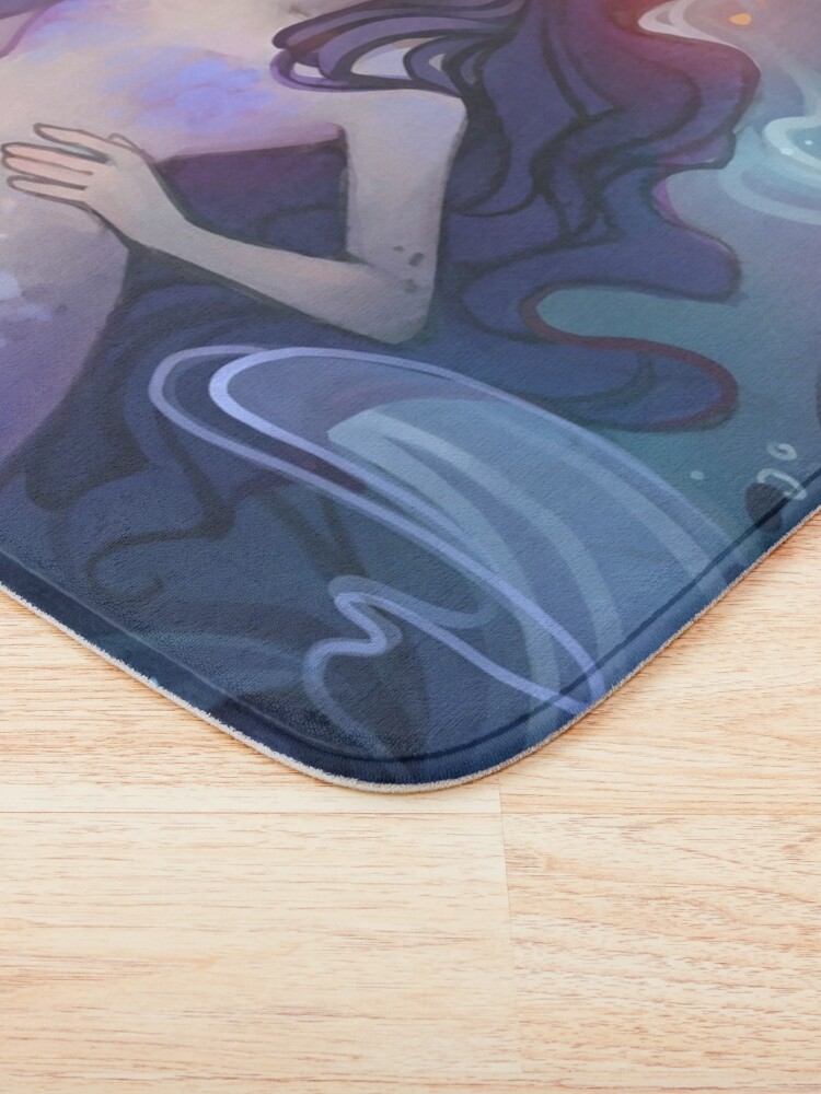 Alternate view of Crystal Mermaid Bath Mat