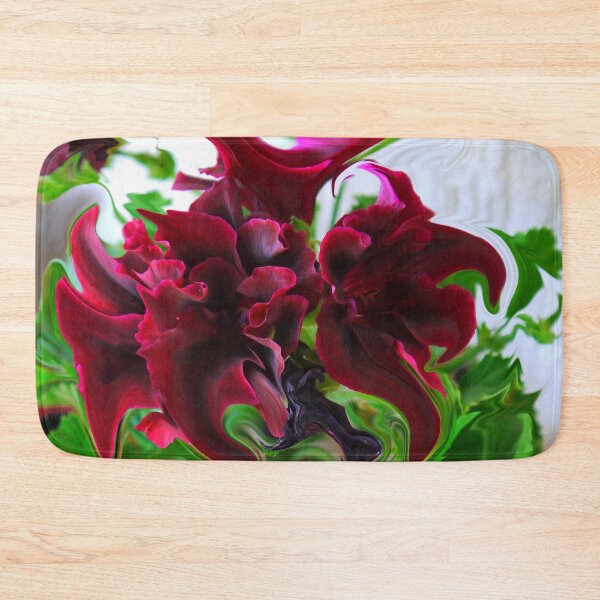 Item preview, Burgundy Geranium Swirl designed and sold by Rosdenphoto.