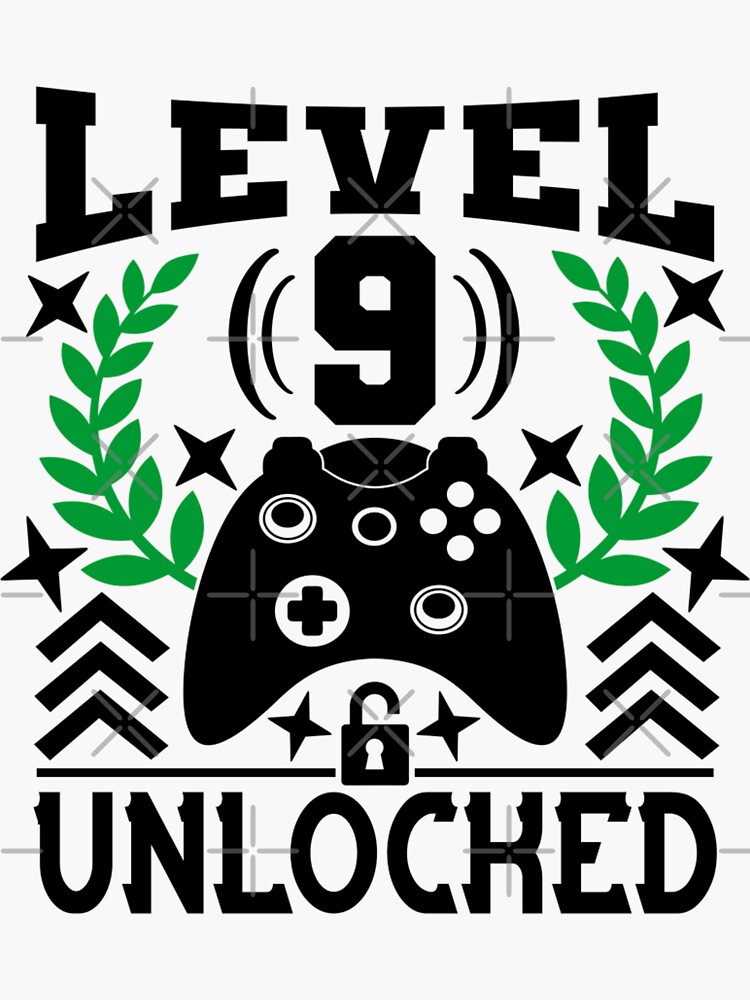 Level 12 Unlocked svg, 12nd Birthday svg, Twelve Birthday