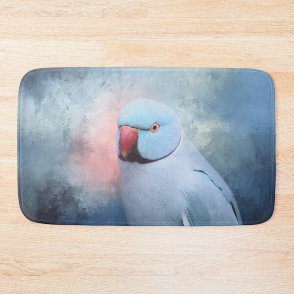 Item preview, Blue Rose-ringed Parakeet designed and sold by Elisabeth Lucas.