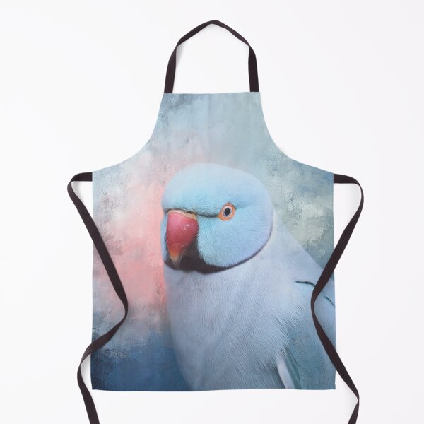 Item preview, Blue Rose-ringed Parakeet designed and sold by Elisabeth Lucas.