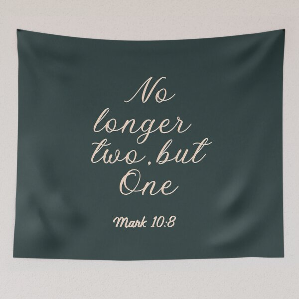 Item preview, Mark 10:8 No longer two but One designed and sold by crizzycreates.