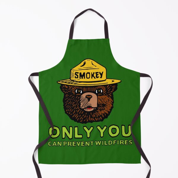 Smokey The Bear: Only You Apron