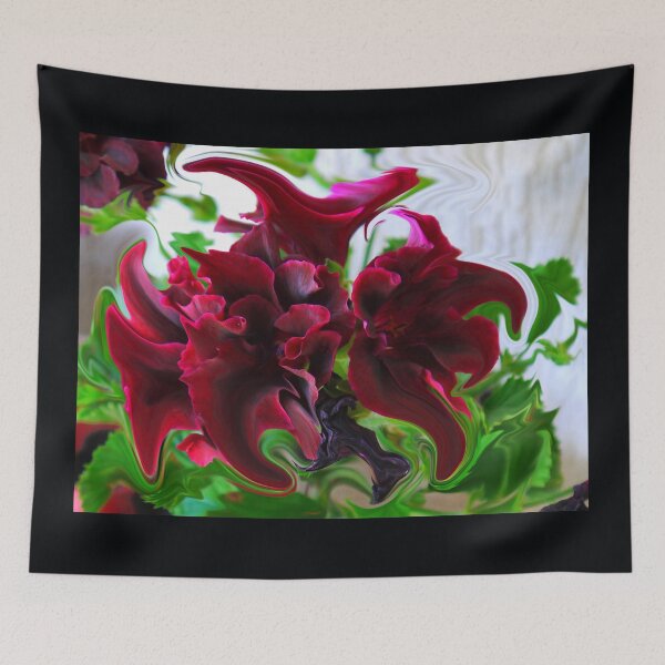 Item preview, Burgundy Geranium Swirl designed and sold by Rosdenphoto.