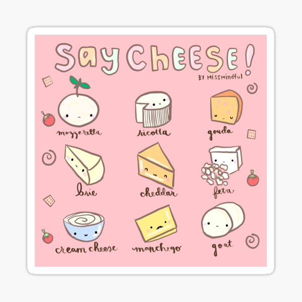 Cheese Lovers United Sticker