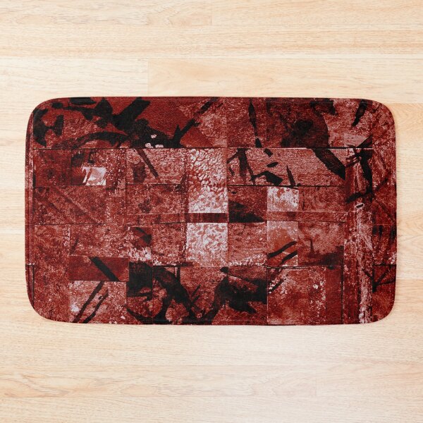 Item preview, Woven Monoprint Collage in Colours For the Coming Year designed and sold by Heatherian.