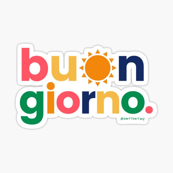 Item preview, Buon Giorno designed and sold by Smitten Italy.