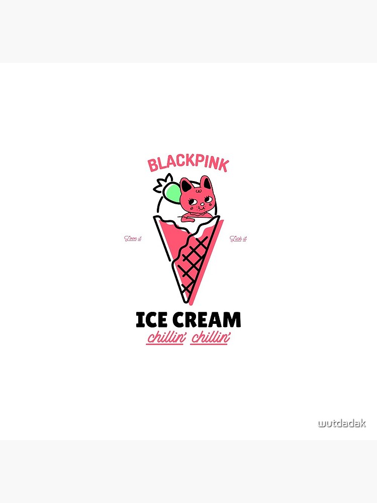 Blackpink Ice Cream Chilin Pin