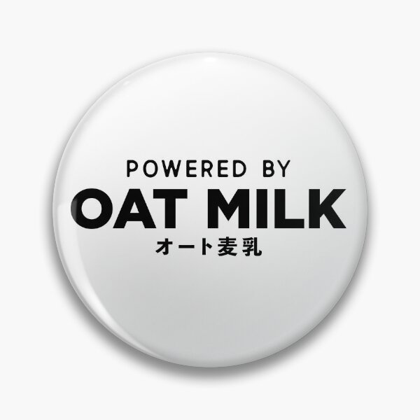 Item preview, Powered By Oat Milk | Vegan | Non-Dairy Milk | Oatmilk | Vegetarian designed and sold by relatablebasic.