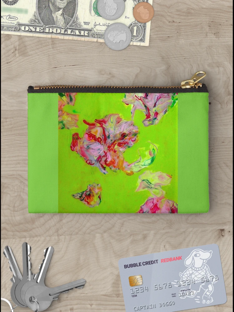 Thumbnail 3 of 4, Zipper Pouch, Spring Fiasco designed and sold by Rina Arling.