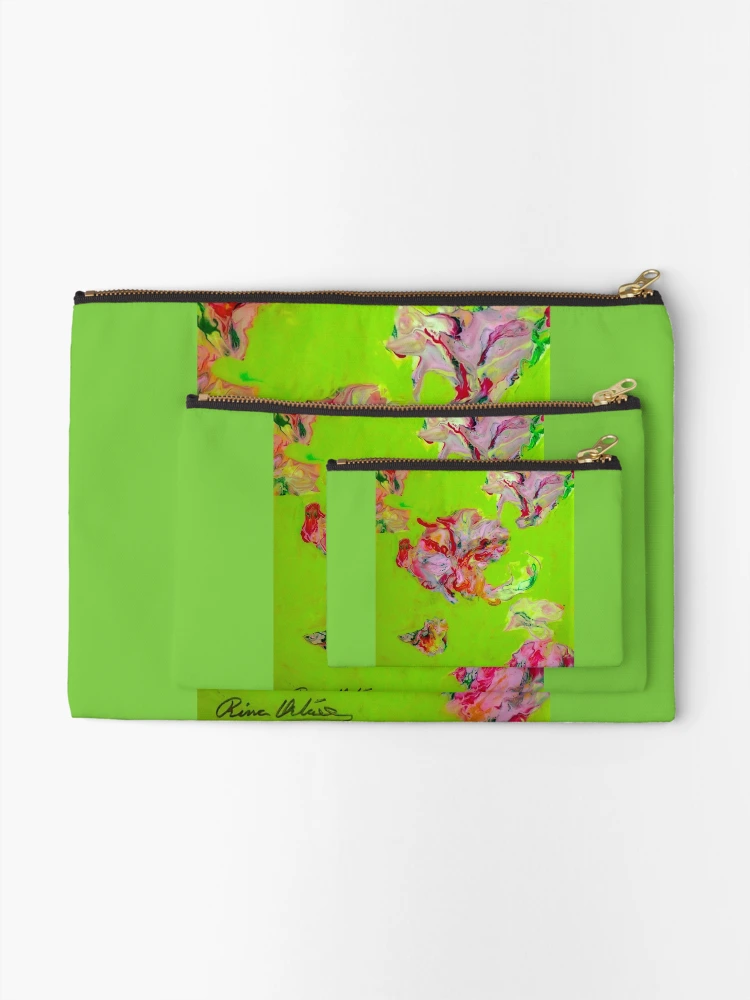 Thumbnail 2 of 4, Zipper Pouch, Spring Fiasco designed and sold by Rina Arling.