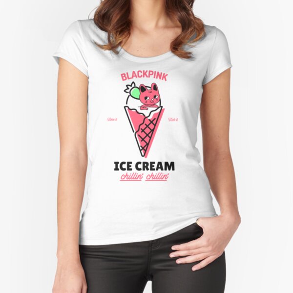 ice cream blackpink t shirt