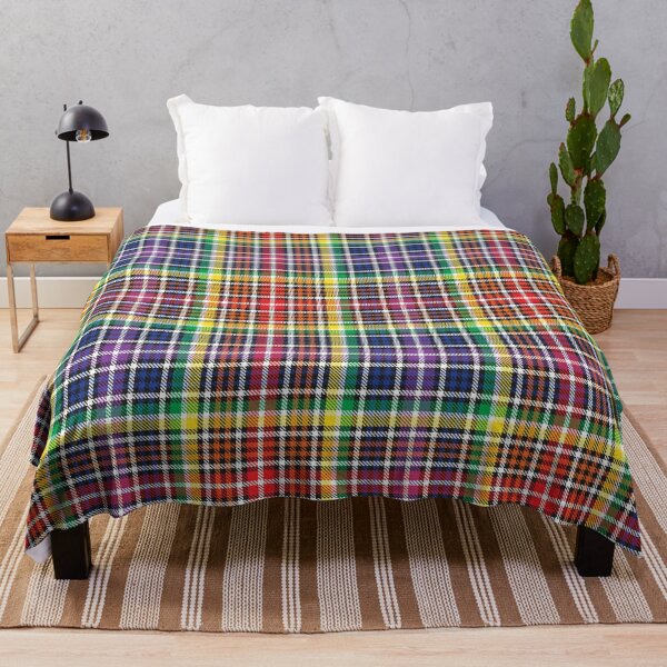 Item preview, Rainbow Glen Plaid Tartan Pattern designed and sold by Siu-Hong Mok.