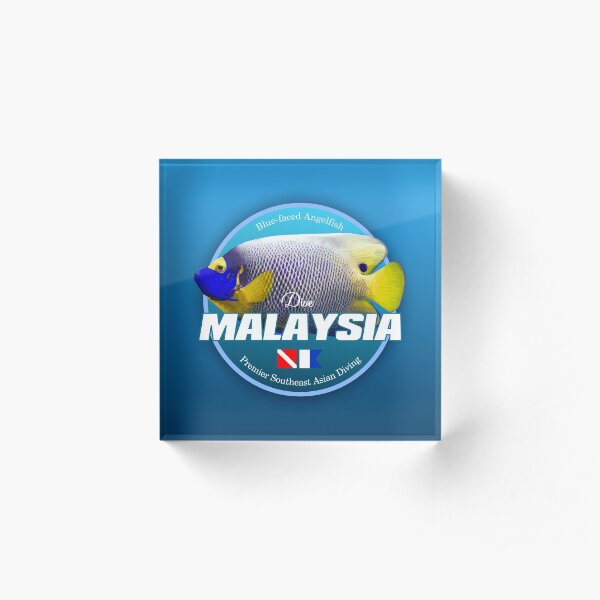 Dive Malaysia (DD2) Acrylic Block