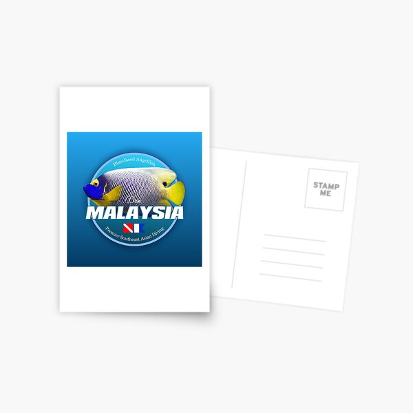 Dive Malaysia (DD2) Postcard