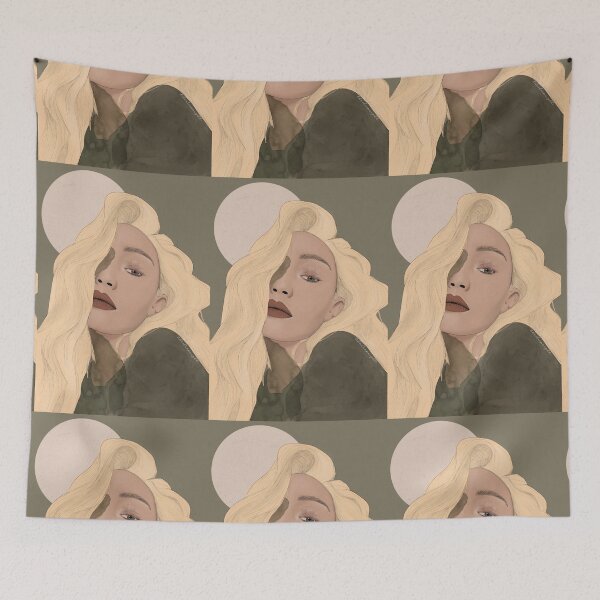 Item preview, Gigi Hadid Illustration designed and sold by thedeepsight.