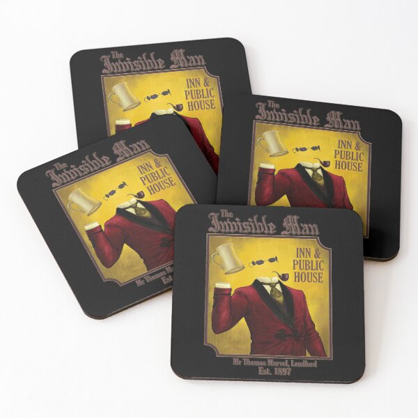 Item preview, The Invisible Man Inn designed and sold by CyborgOne.