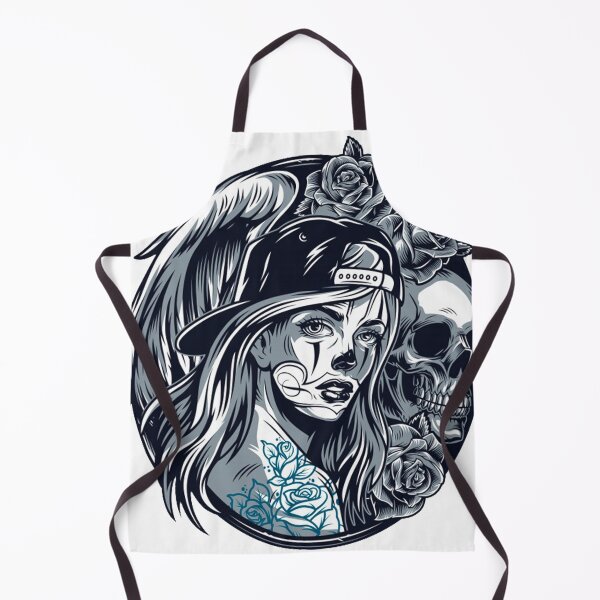 Item preview, Katrina - Skull designed and sold by OnIlustraciones.