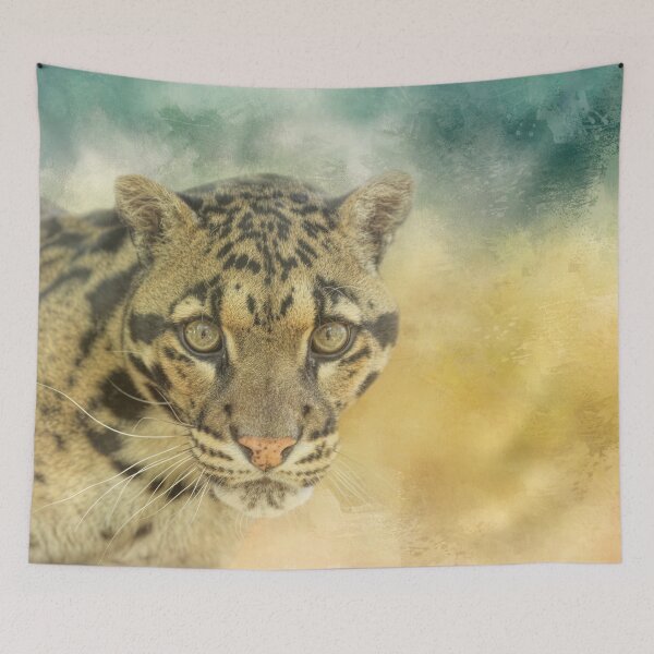 Item preview, Beautiful Clouded Leopard designed and sold by Elisabeth Lucas.