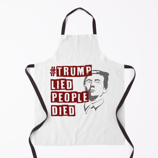 Item preview, Trump Lied People Died Coronavirus Protest Design designed and sold by magentasponge.
