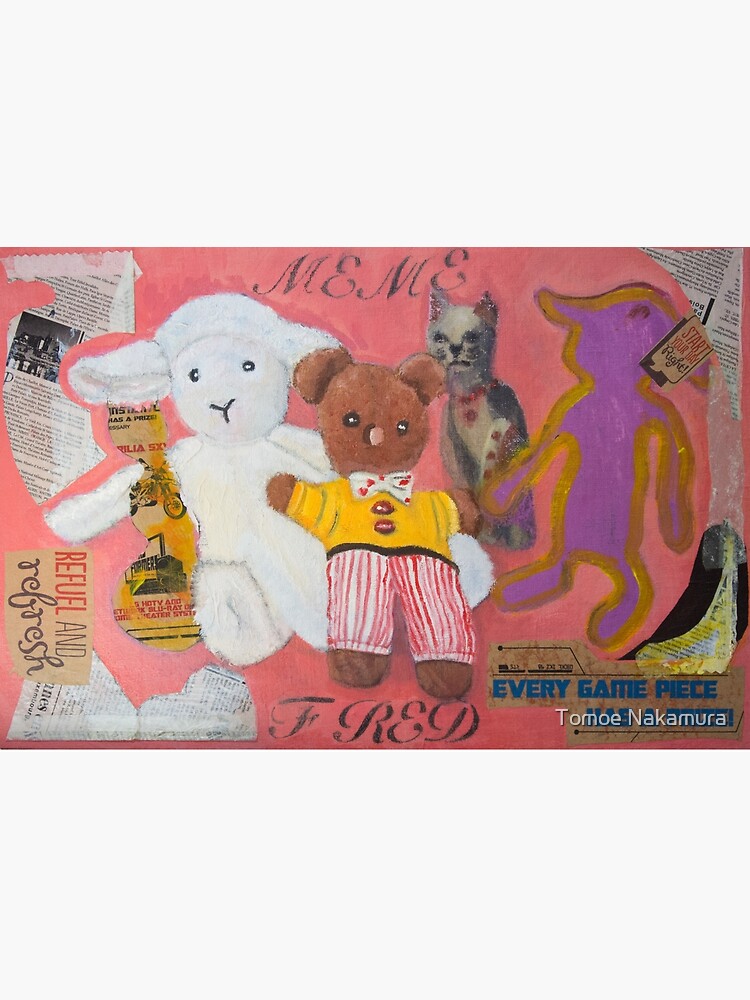 Thumbnail 3 of 3, Art Print, Me me and Fred  designed and sold by tomoenk6.