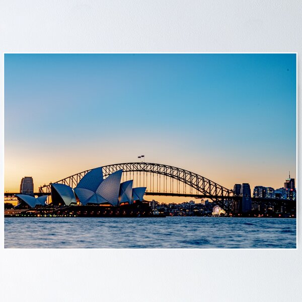 Item preview, Sydney Harbour Bridge and Opera House designed and sold by ianaltman.