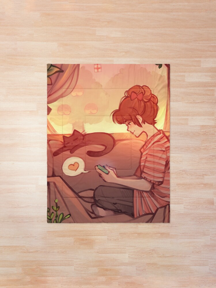 Alternate view of Start With Love Comforter