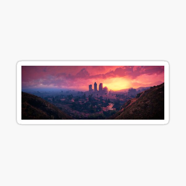 GTA V Landscape Sticker
