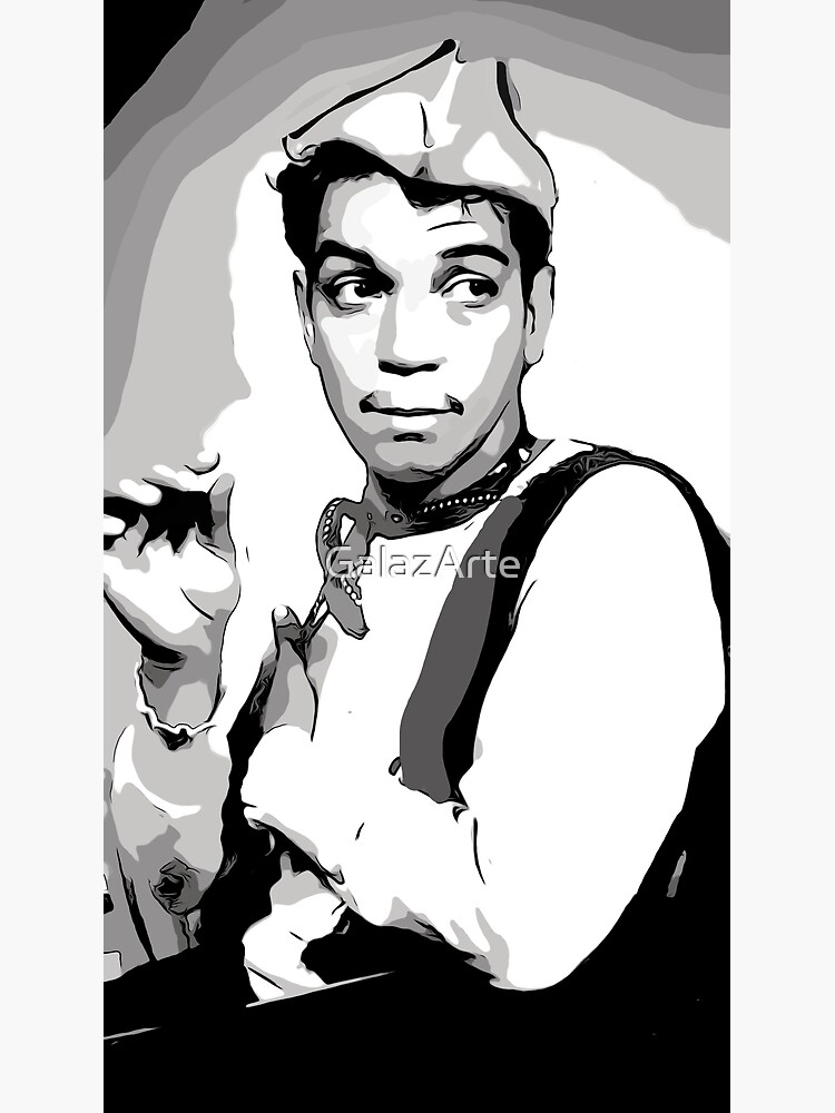 "Cantinflas" Art Print by GalazArte Redbubble