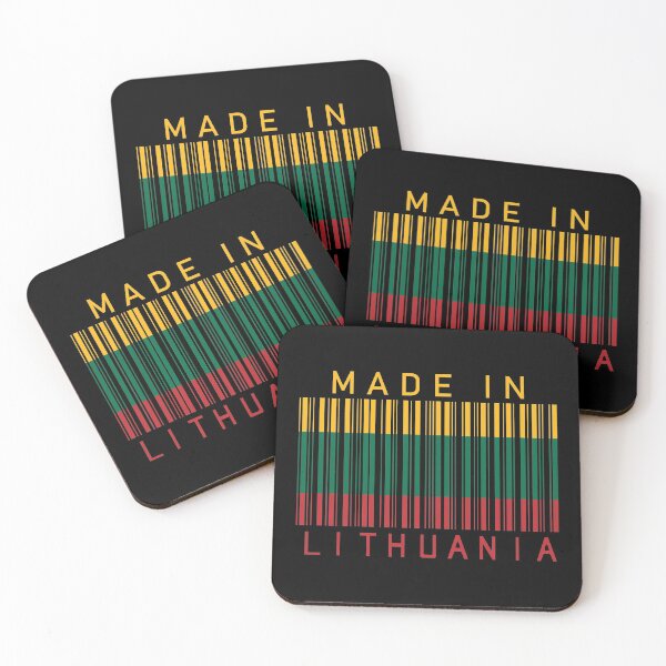 Item preview, Made In Lithuania Barcode designed and sold by hockeng.
