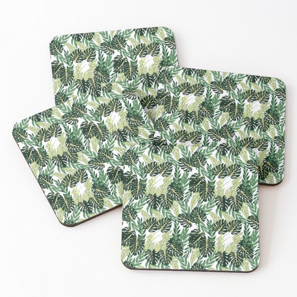 Item preview, Tropical Leaves Pattern designed and sold by SSK Designs.