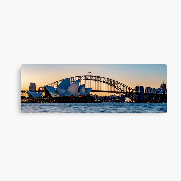 australia photo poster landscape art print Sydney city bridge harbour 36" x 24" 