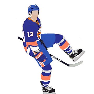 New York Islanders Men's 500 Level Mathew Barzal New York Gray Shirt