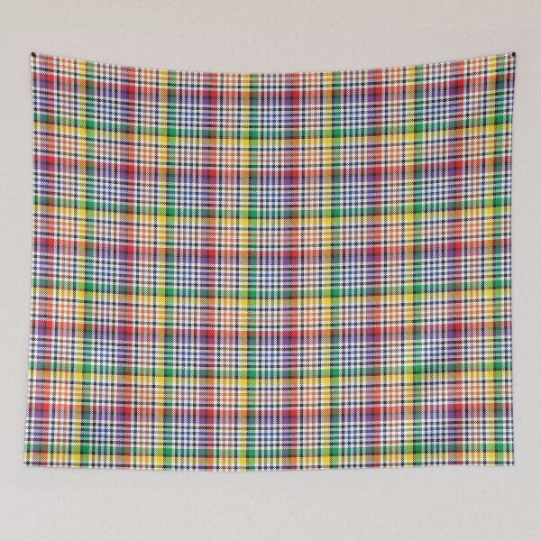 Item preview, Rainbow Glen Plaid Tartan Pattern designed and sold by Siu-Hong Mok.