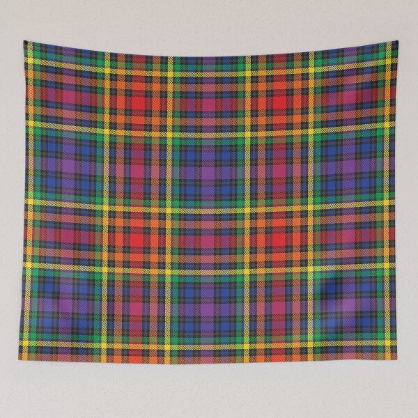 Item preview, Rainbow Glen Plaid Tartan Pattern designed and sold by Siu-Hong Mok.
