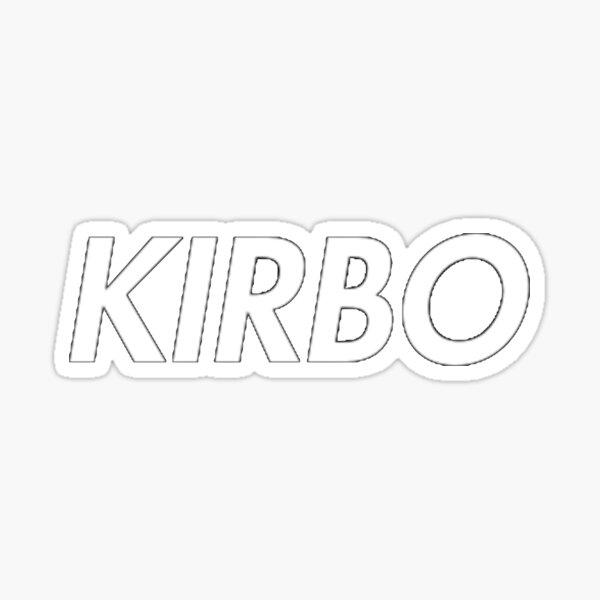 "Kirbo" Sticker By BingoChamp2077 | Redbubble